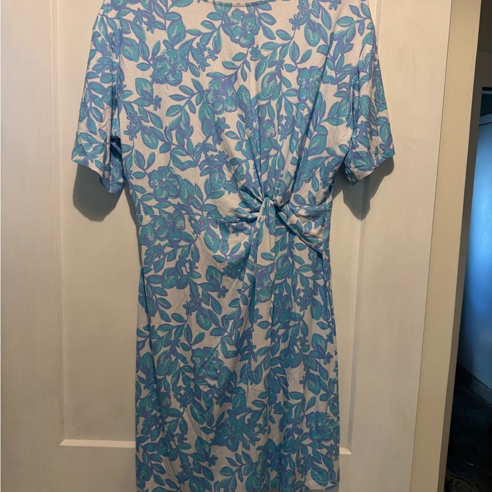 Lilly Pulitzer Floral Twist-Front Women's Dress